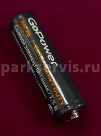 Батарейка GoPower пальчиковая