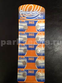 Батарейка-таблетка AG-3, LR 41 Alkaline